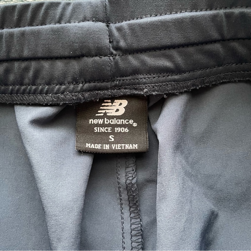 New‎ Balance Womens Slate Blue Tapered Athletic Jogger Pants Ankle Zip Size S - Picture 6 of 10